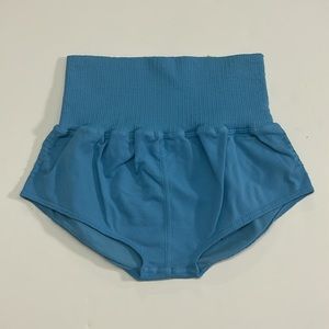 FP Movement Free People Good Karma Briefs Blue XS/S NWOT